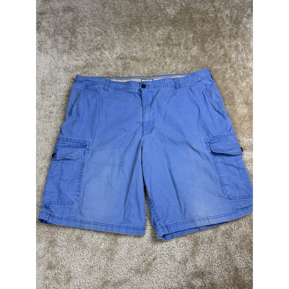Izod Men’s Cargo Shorts Size 42 Blue 10” Inseam 920